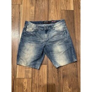 Vintage Y2K Ecko Unltd Jorts Mens 36 Baggy Skater Denim Blue Faded (SEE PICS!)